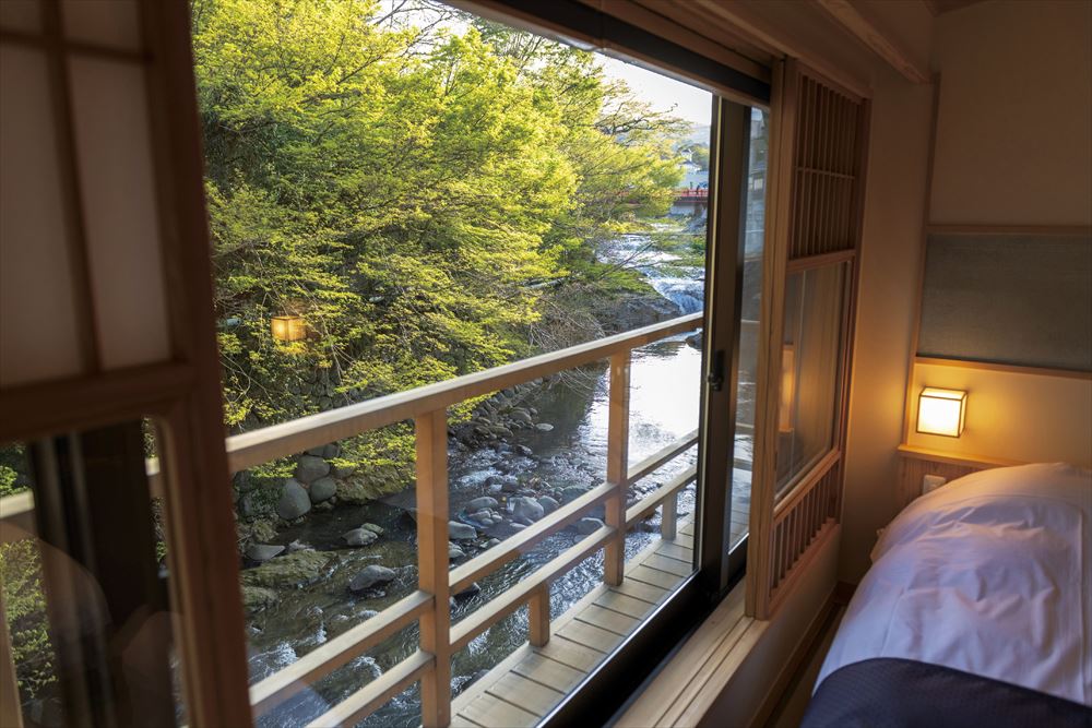 Yukairo Kikuya_The annex “Mizu no Kataribe.” A comfortable guest room with the whispers of the Katsura River.